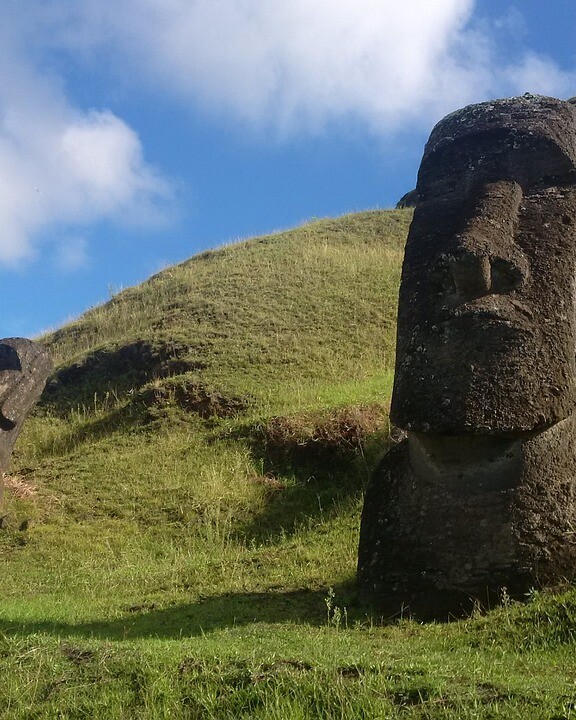 moai, quarry, nature, easter island, history, culture, outdoors, sky, rapa nui, moai, easter island, easter island, easter island, easter island, easter island